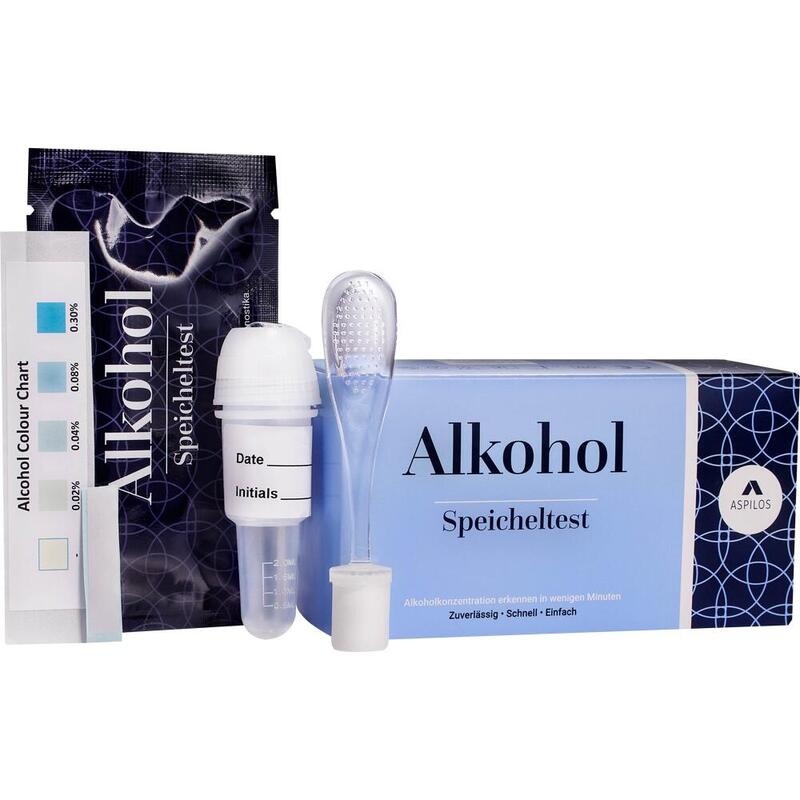 ASPILOS Selbsttest Alkohol Speichel