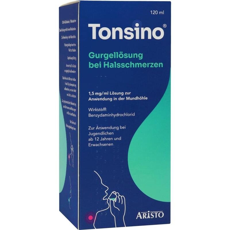 TONSINO Gurgel.b.Hals.1,5mg/ml Lsg.z.Anw.i.d.Mundh