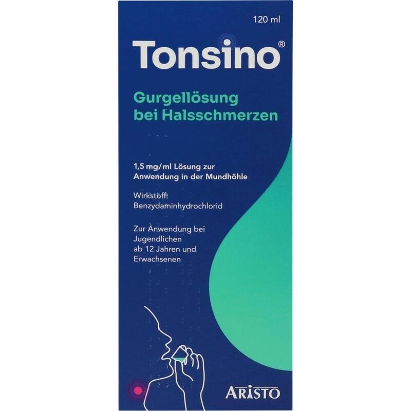 TONSINO Gurgel.b.Hals.1,5mg/ml Lsg.z.Anw.i.d.Mundh
