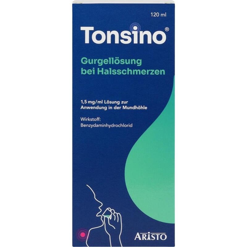 TONSINO Gurgel.b.Hals.1,5mg/ml Lsg.z.Anw.i.d.Mundh