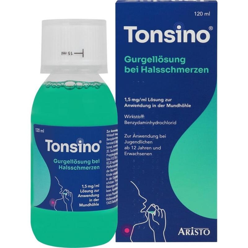 TONSINO Gurgel.b.Hals.1,5mg/ml Lsg.z.Anw.i.d.Mundh