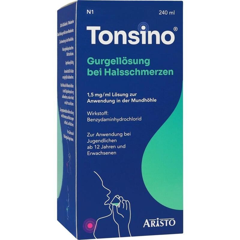 TONSINO Gurgel.b.Hals.1,5mg/ml Lsg.z.Anw.i.d.Mundh