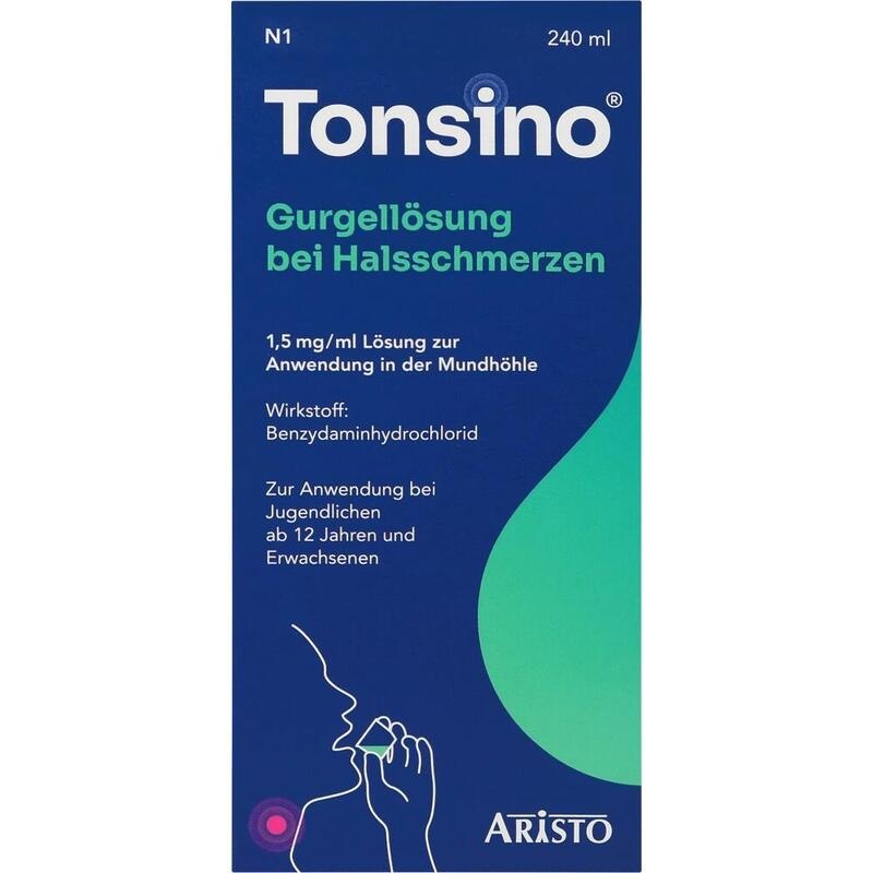 TONSINO Gurgel.b.Hals.1,5mg/ml Lsg.z.Anw.i.d.Mundh