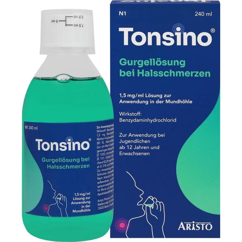 TONSINO Gurgel.b.Hals.1,5mg/ml Lsg.z.Anw.i.d.Mundh