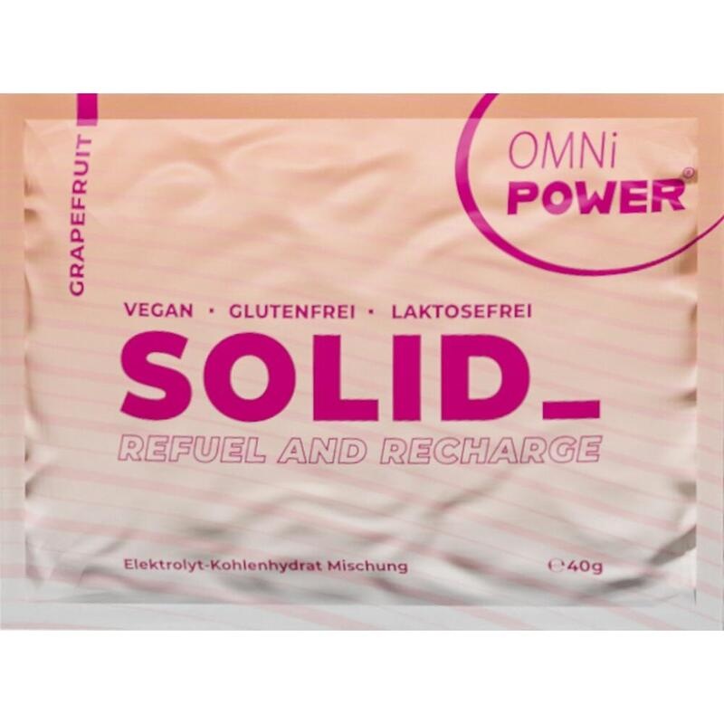 OMNI POWER SOLID Grapefruit Pulver Beutel