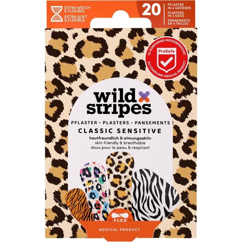 WILD STRIPES Pflaster Classic sensitiv Animal INT