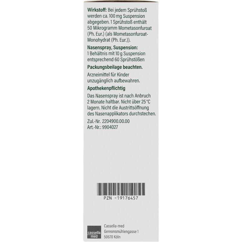 NASIC Mometason Heuschnupfenspray