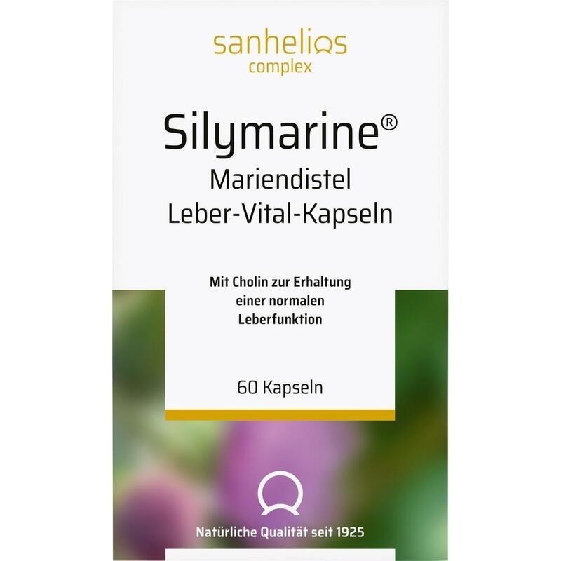SILYMARINE Mariendistel Leber-Vital-Kapseln