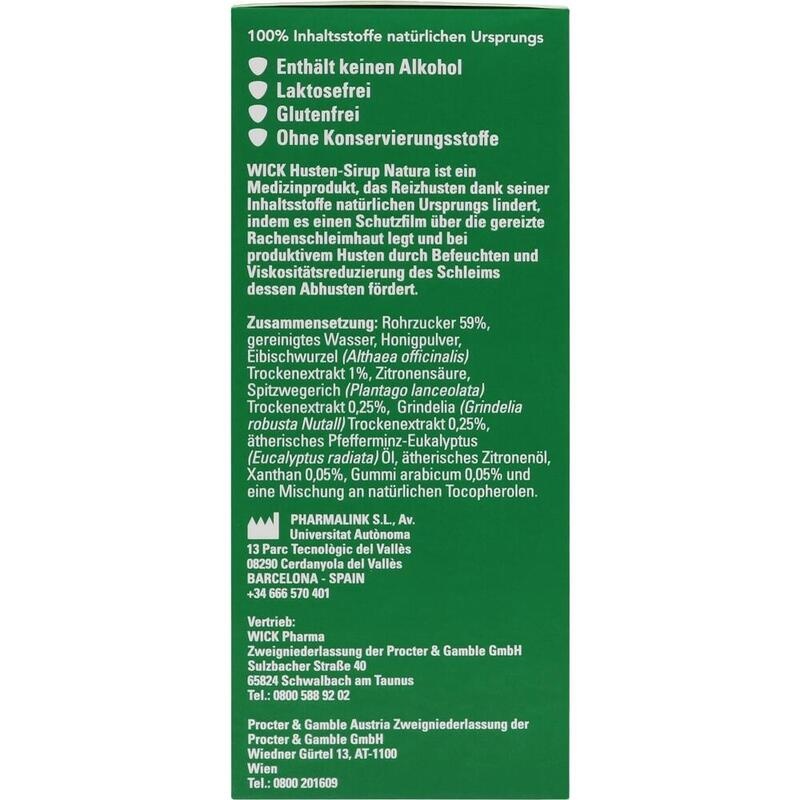 WICK Husten-Sirup Natura
