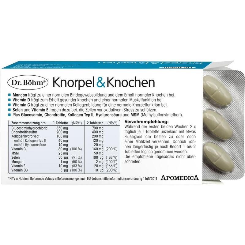 DR.BÖHM Knorpel & Knochen Tabletten