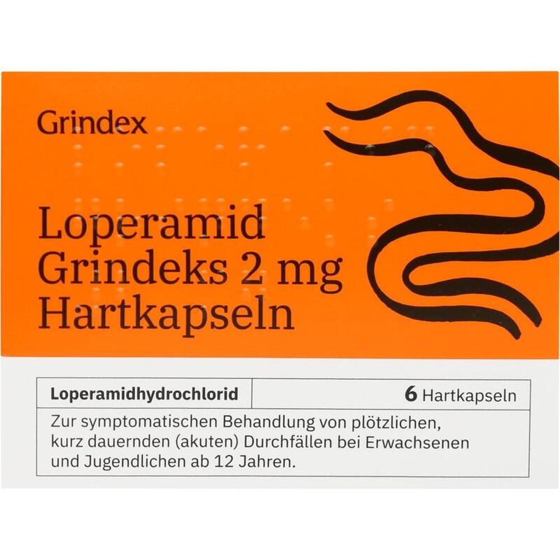LOPERAMID Grindeks 2 mg Hartkapseln
