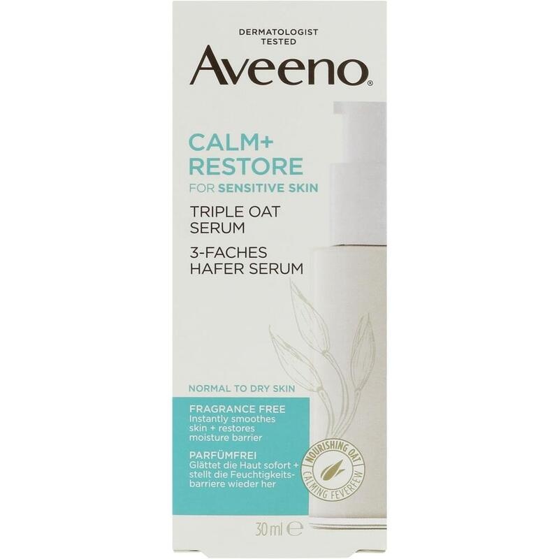 AVEENO Calm+ Restore 3-faches Hafer Serum