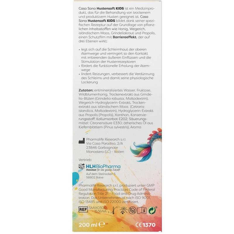 CASA SANA HUSTENSAFT KIDS