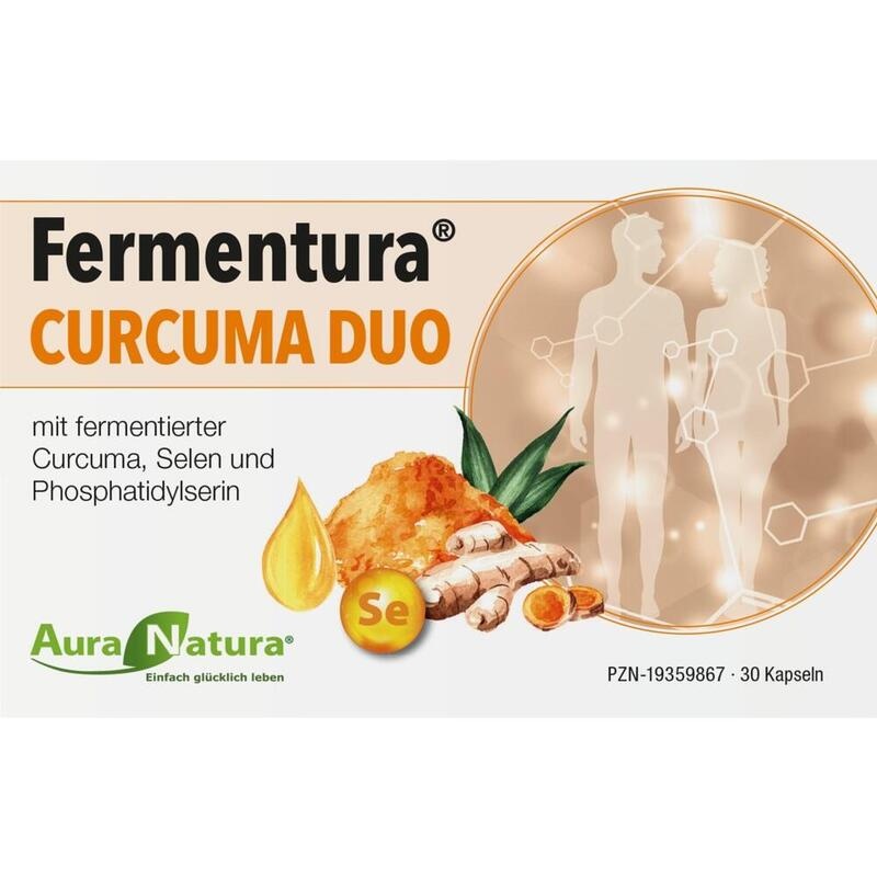 AURANATURA Fermentura Curcuma Duo Kapseln