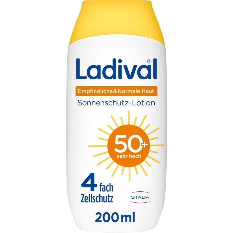 Ladival empfindliche & normale Haut Lotion LSF 50+ – Sehr hoher Sonnenschutz