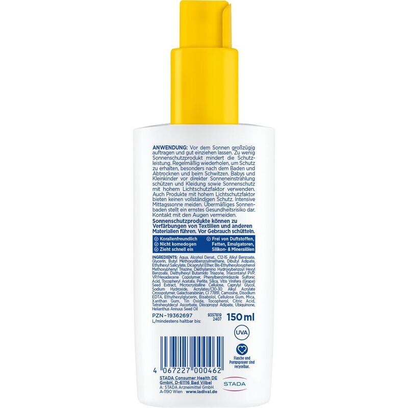 LADIVAL allergische Haut Sonnenschutz-Spray LSF 30