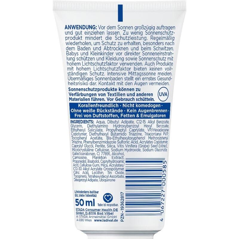 LADIVAL allergische Haut Gel Gesicht LSF 30