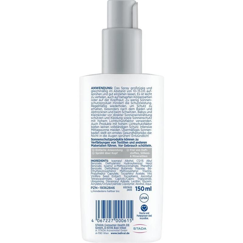 LADIVAL Aktiv Sonnenschutz-Spray LSF 50+