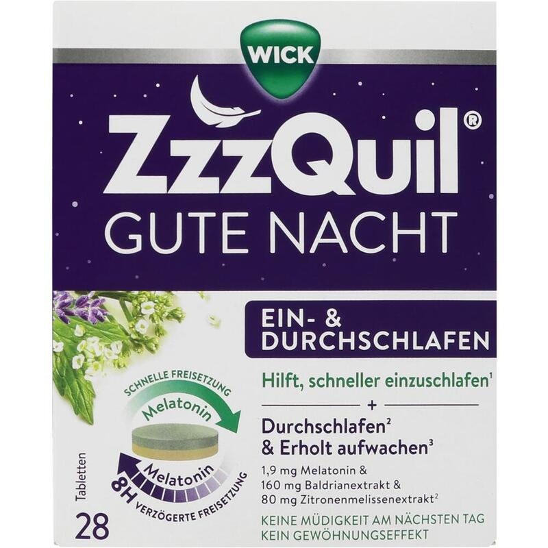 WICK ZzzQuil Gute Nacht Ein- und Durchschlafen TAB