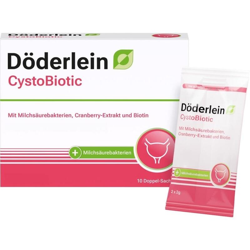 DÖDERLEIN CystoBiotic Milchsäurebakt.+Cranber.Plv.