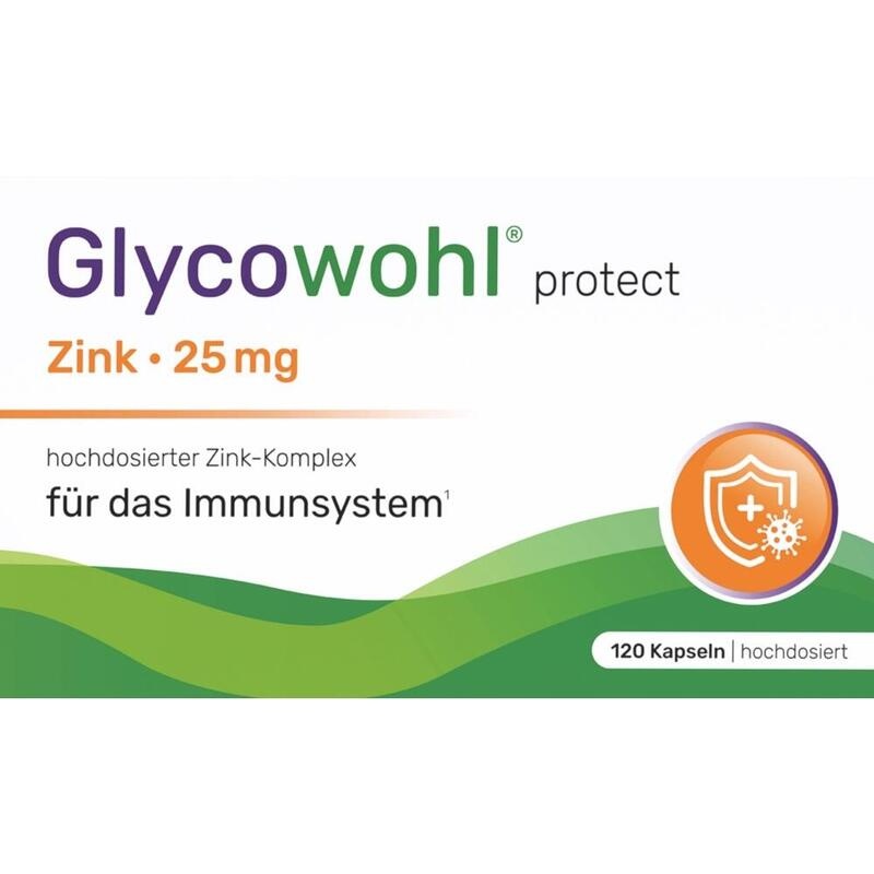 GLYCOWOHL Zink-Komplex 25 mg hochdosierte Kapseln