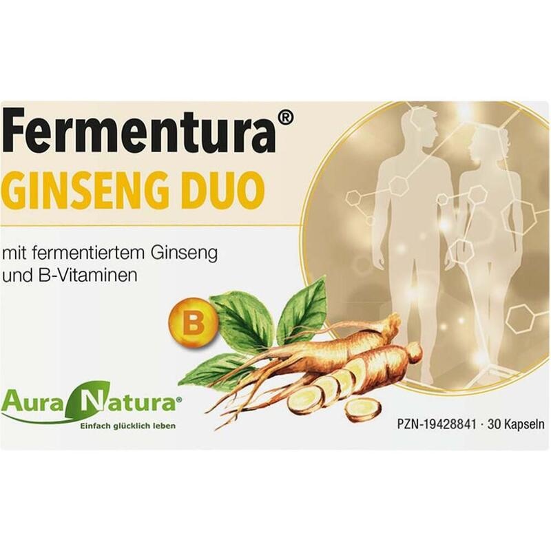 AURANATURA Fermentura Ginseng Duo Kapseln