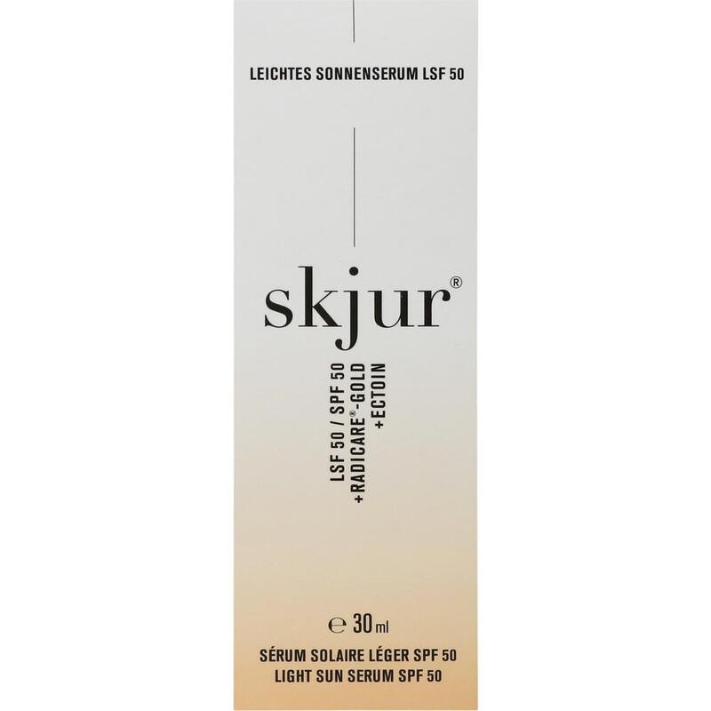 SKJUR leichtes Sonnenserum LSF 50