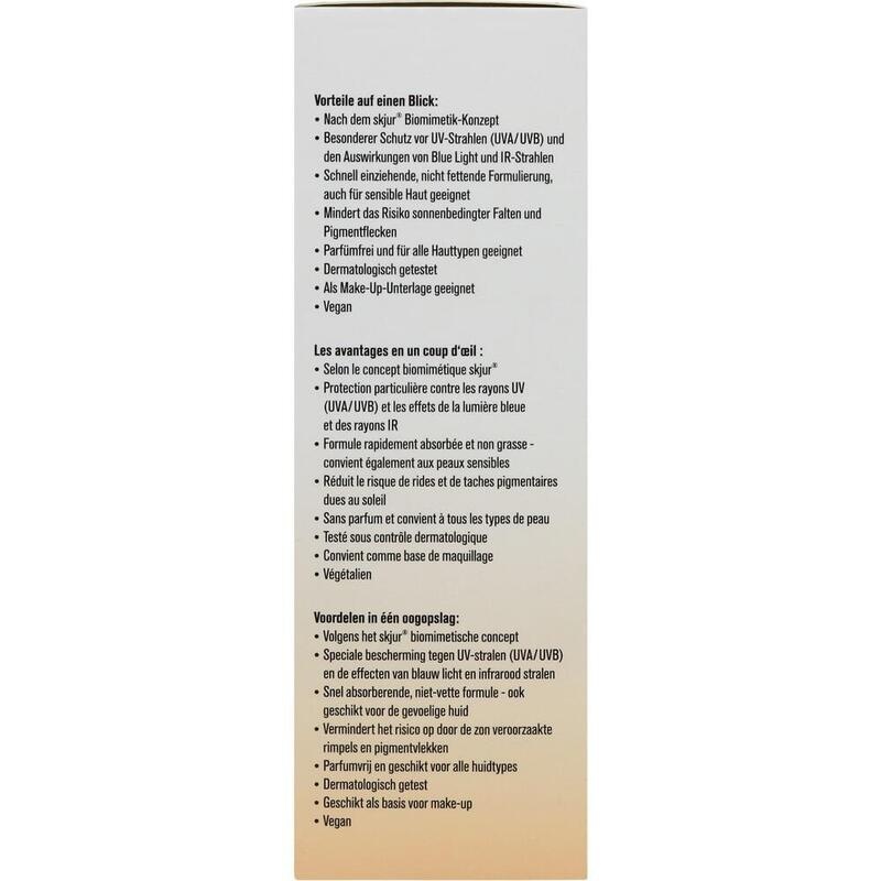 SKJUR leichtes Sonnenserum LSF 50