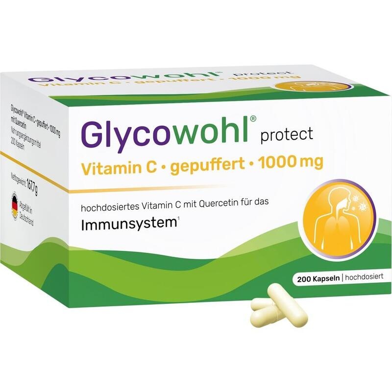 GLYCOWOHL Vitamin C 1000 mg m.Quercetin vegan Kps.