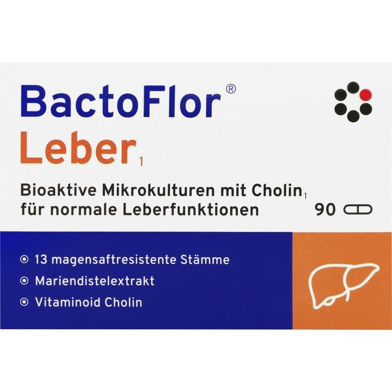 BACTOFLOR Leber Hartkapseln