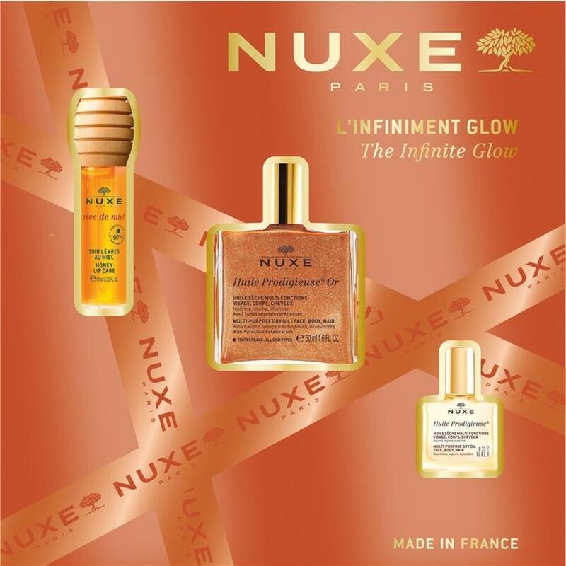 NUXE Geschenkset 2025 Huile Prodigieuse Or Glow