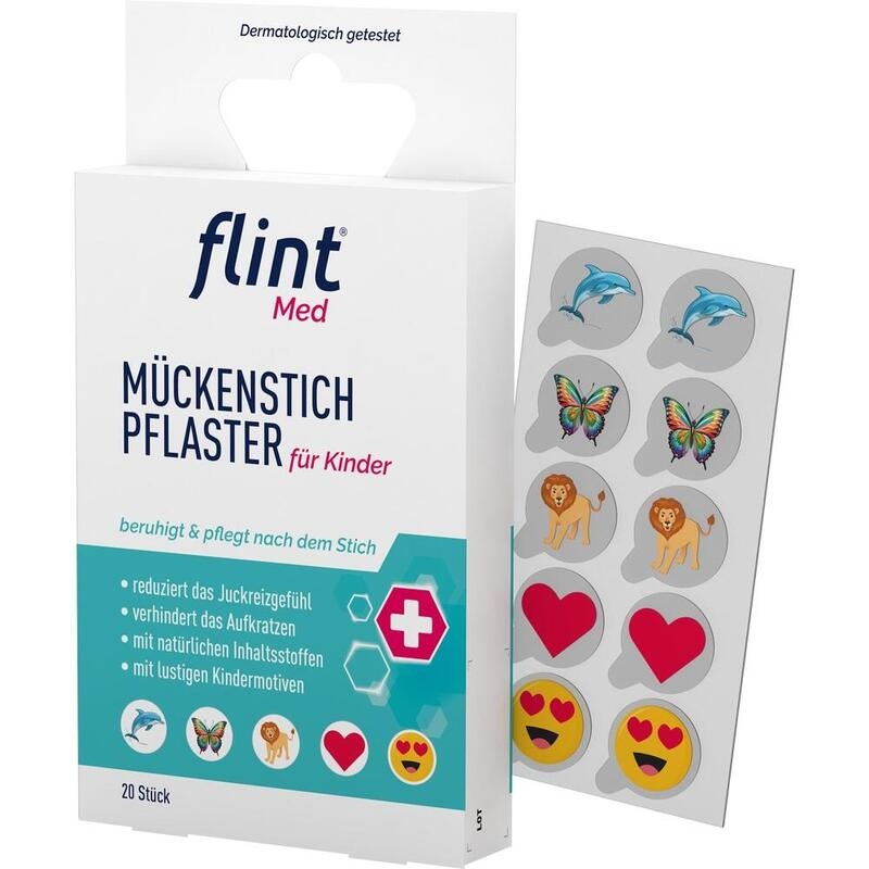 FLINT Med Mückenstich Pflaster für Kinder