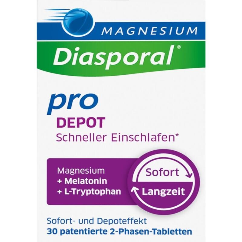 MAGNESIUM DIASPORAL pro DEPOT Schneller Einschlaf.
