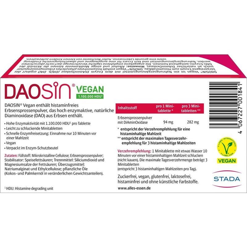 DAOSIN vegan Tabletten
