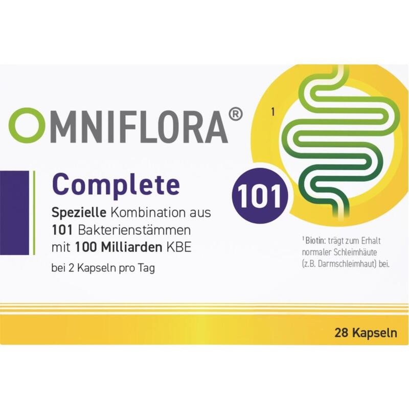 OMNIFLORA Complete 101 Bakterienstämme 100 Mrd.KBE