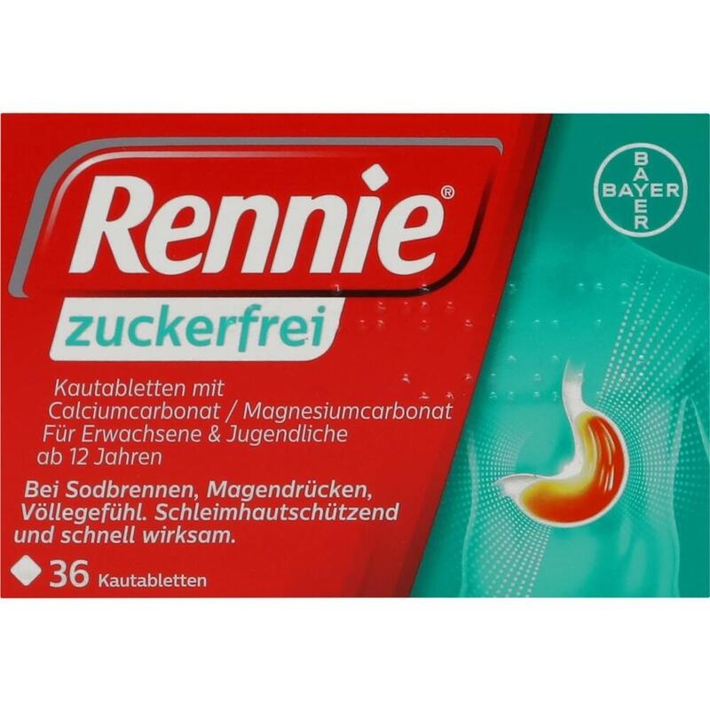 RENNIE zuckerfrei Kautabletten