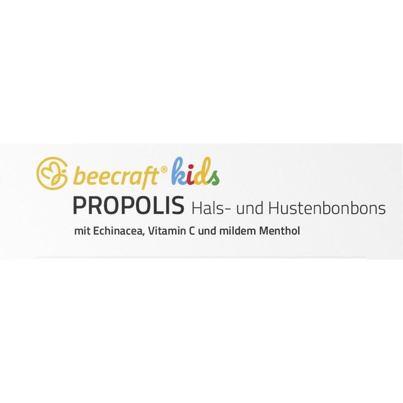 BEECRAFT KIDS Propolis Hals- und Hustenbonbons