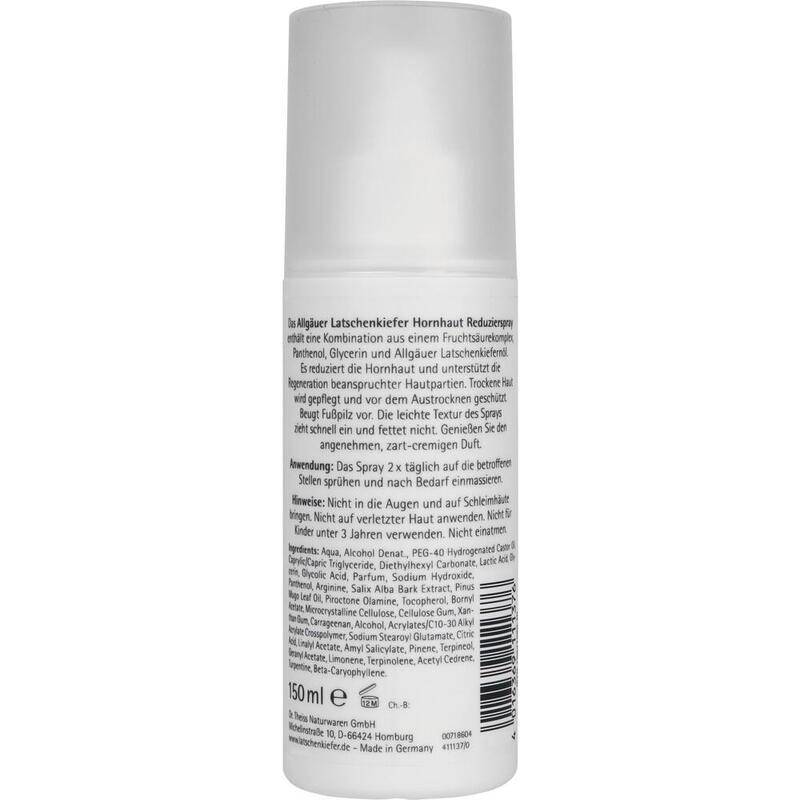 ALLGÄUER LATSCHENK. Hornhaut Reduzierspray
