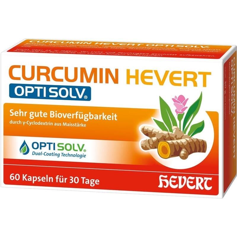 CURCUMIN HEVERT OptiSolv Kapseln