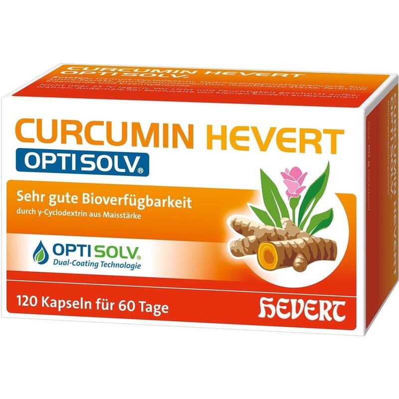 CURCUMIN HEVERT OptiSolv Kapseln