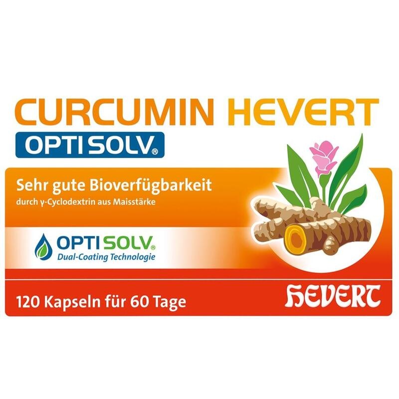 CURCUMIN HEVERT OptiSolv Kapseln