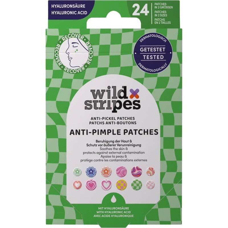 WILD STRIPES Anti-Pickel Patches Groovy Recover