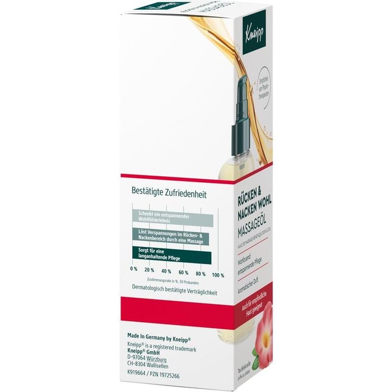 KNEIPP Massageöl Rücken & Nacken Wohl