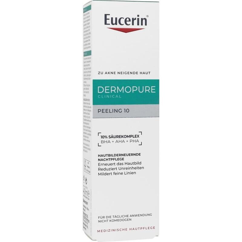 EUCERIN DermoPure Clinical Peeling 10 Nachtcreme