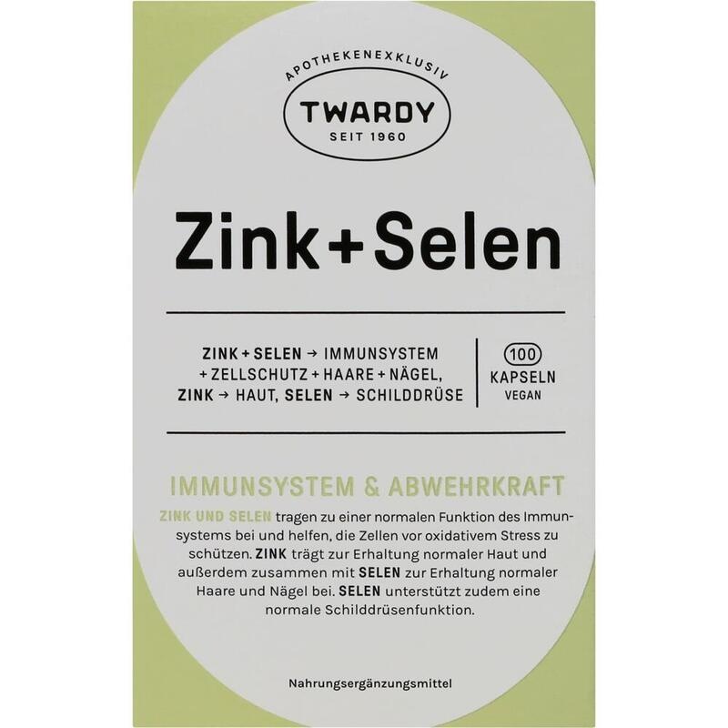 ZINK+SELEN Kapseln vegan