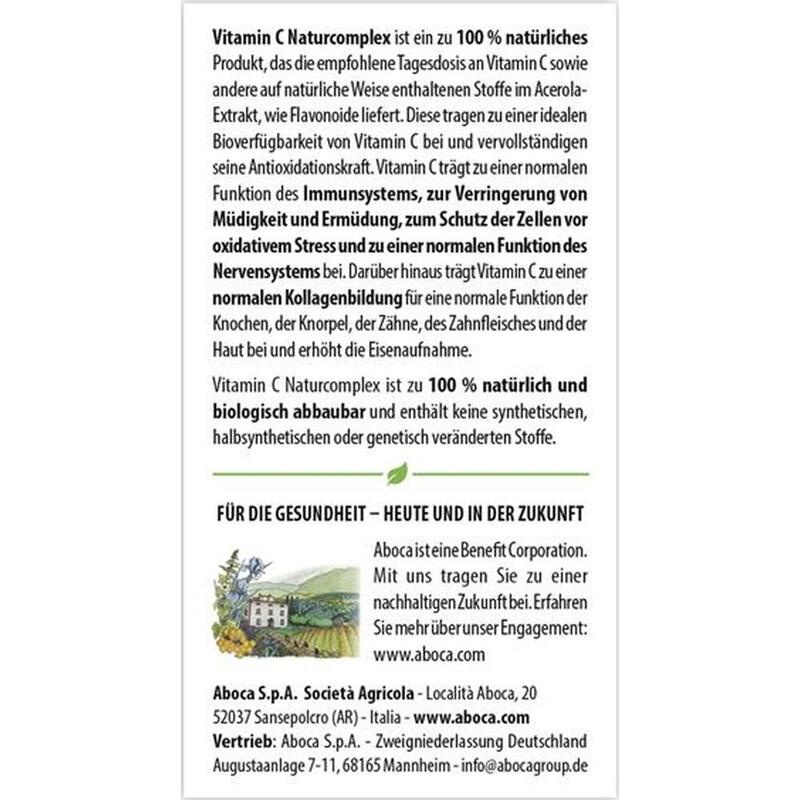 VITAMIN C NATURCOMPLEX Kautabletten