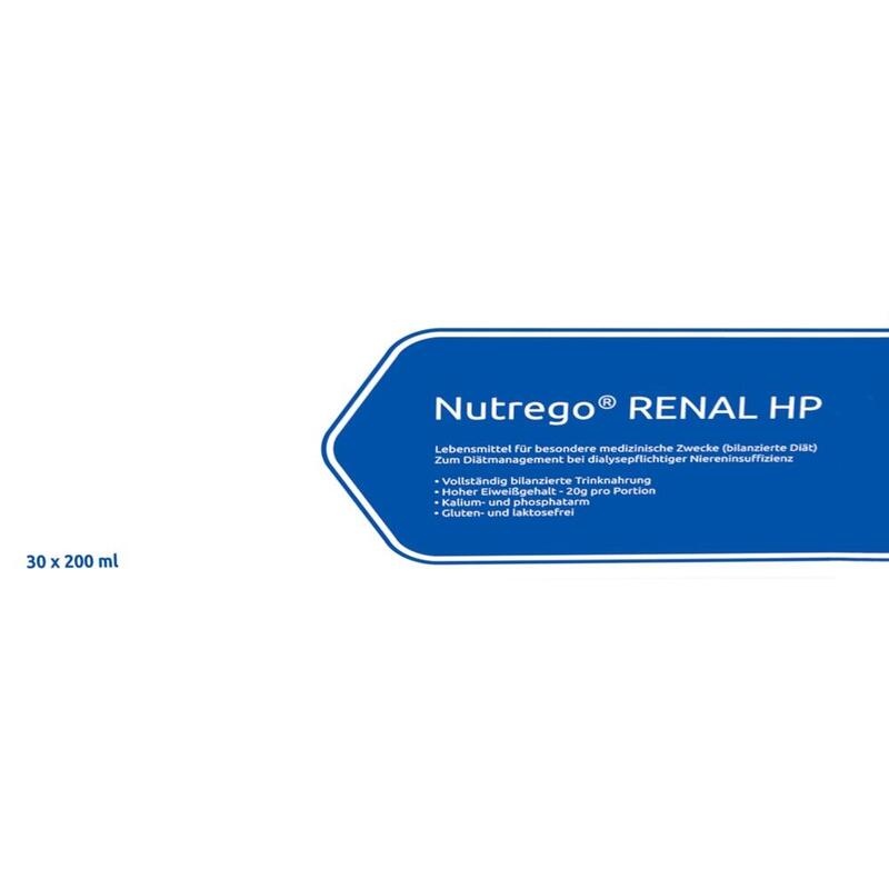 NUTREGO RENAL HP Schokolade Trinknahrung