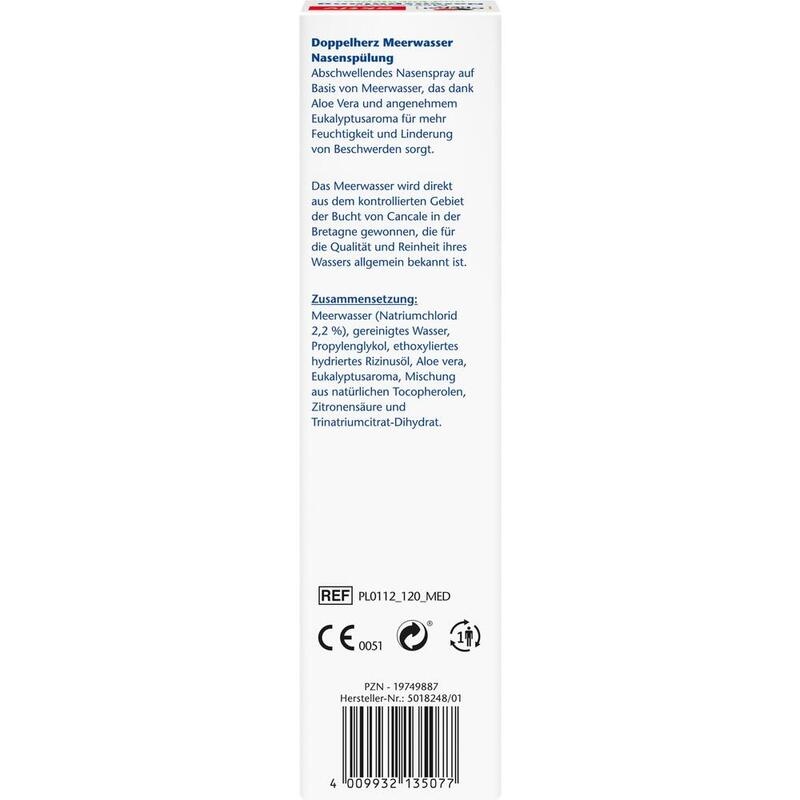 DOPPELHERZ Meerwasser Nasenspülung