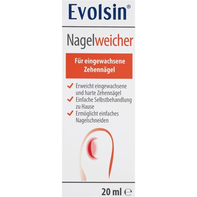 EVOLSIN Nagelweicher f.eingewachse.Zehennägel Lsg.