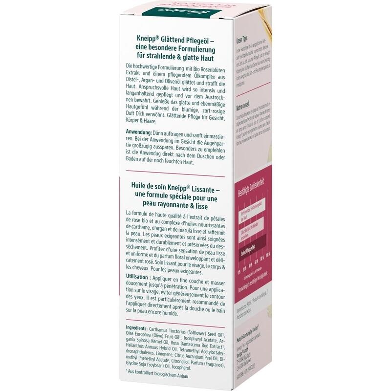 KNEIPP Glättend Pflegeöl